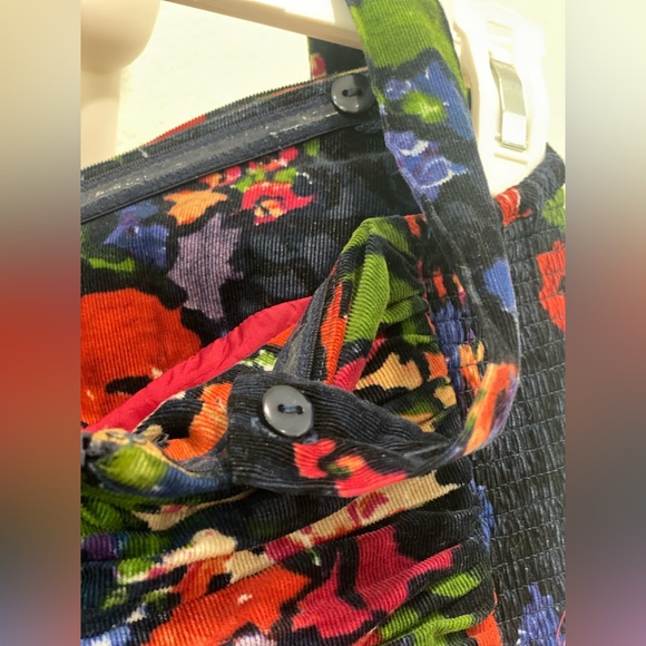 HD in Paris Corduroy Floral Mini Dress - Picture 4 of 9